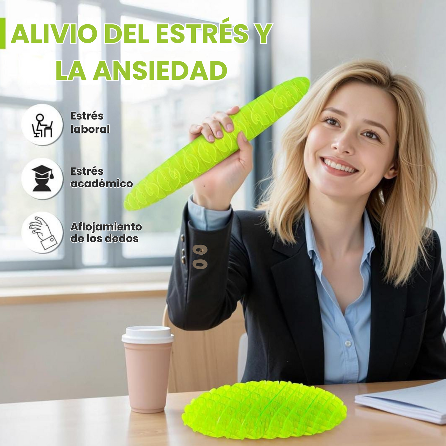 Gusano Antiestres Luminoso